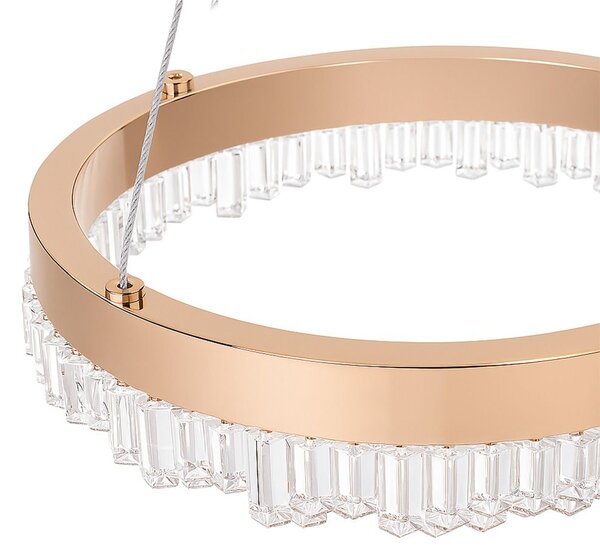 Toolight Toolight, závesné LED svietidlo 20cm, 12W, 3000K, LHJ097-CP, ružové zlato, OSW-60042