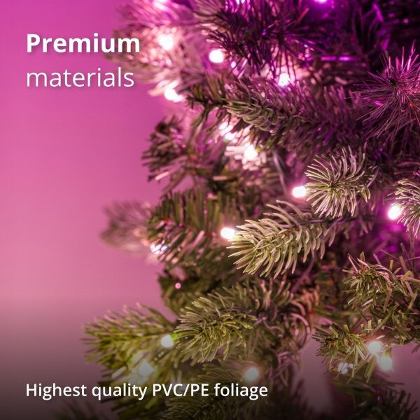 Twinkly GD20P4425P00 - LED RGB Stmievateľný vianočný veniec 50xLED pr. 60 cm Wi-Fi