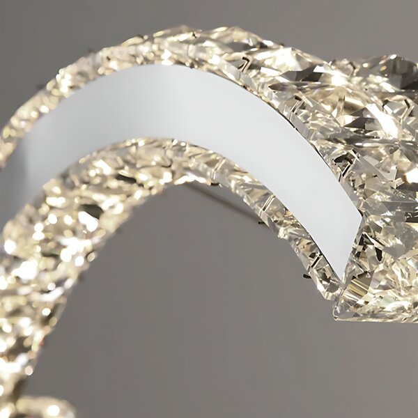 Toolight Toolight, LED stropné osvetlenie 60cm, 45W, 4000K, 2500lm, APP1770-CP, chrómová, OSW-04348