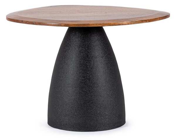 STANLEY čierny konferenčný stolík D60cm