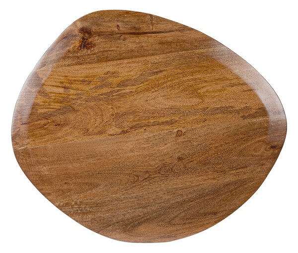 STANLEY čierny konferenčný stolík D60cm