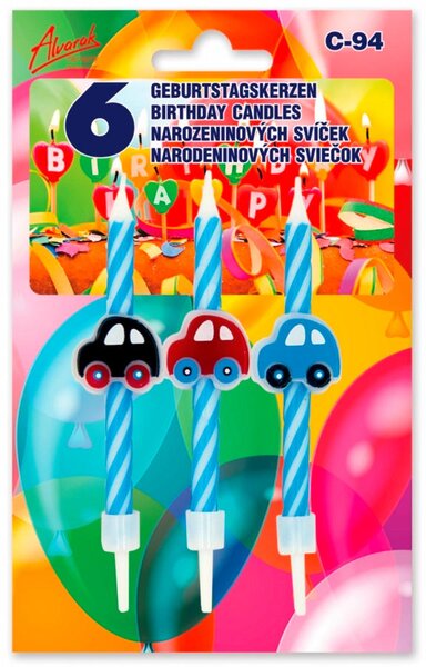 NARODENINOVÉ SVIEČKY - Balenie darčekov