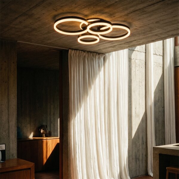 Brilagi - LED stmievateľné stropné svietidlo ORBITS LED/49W/230V 3000-6000K + DO