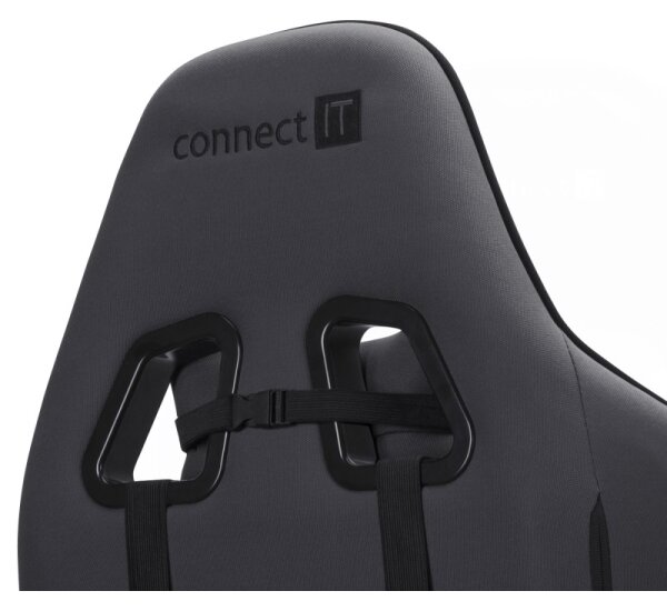 CONNECT IT CGC-1200-GY - Herná stolička Monaco Pro sivá/čierna