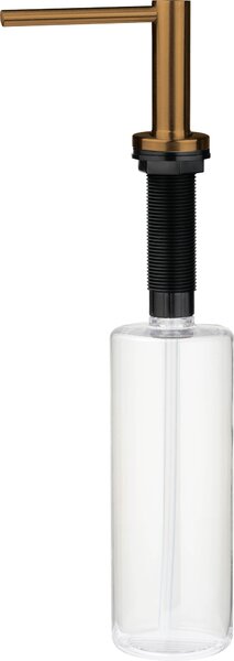 Deante Aster, dávkovač saponátu pre kuchynské drezy s dlhou výlevkou 500ml, bronzová, DEA-ZZZ_C0DD
