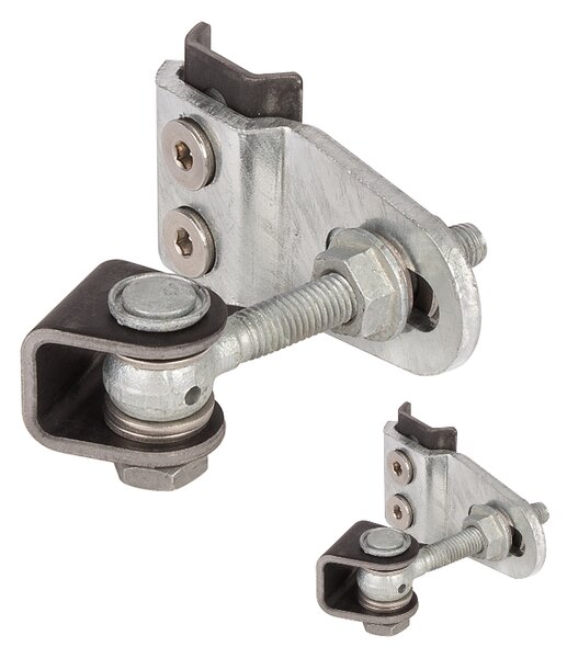 LOCINOX ® Navárací záves M12, otvárateľný 180°, nastaviteľný 3D