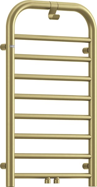 Deante Silia, kúpeľňový radiátor 500x850 mm, 335W, zlatá matná, DEA-AGI_RG31