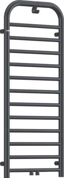 Deante Silia, kúpeľňový radiátor 500x1210 mm, 458W, grafitová, DEA-AGI_DG41