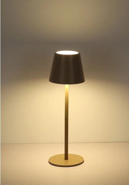 Globo 58488S - LED stmievateľná dotyková nabíjateľná vonkajšia lampa VANNIE 3W/5V IP54 1800 mAh