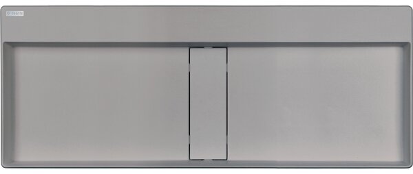 Deante Blur, granitové umývadlo na dosku 1000x400x120 mm, šedá metalíza, DEA-CQB_SU1S