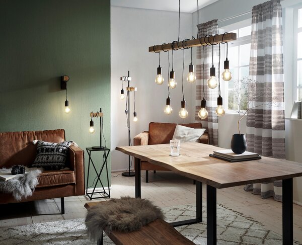 STOLNÁ LAMPA, E27, 15,5/50 cm Eglo - Interiérové svietidlá