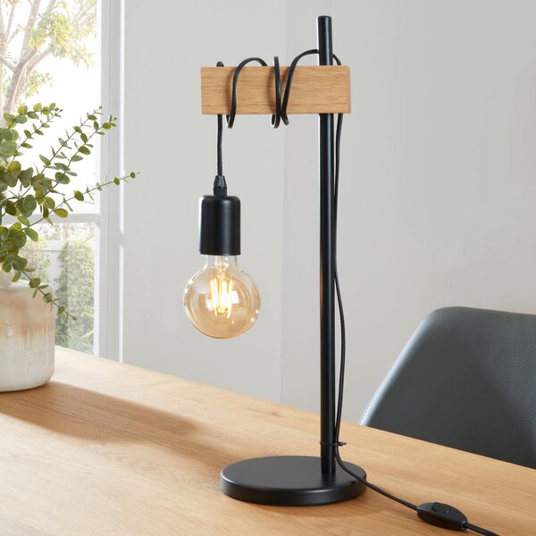 STOLNÁ LAMPA, E27, 15,5/50 cm Eglo - Interiérové svietidlá
