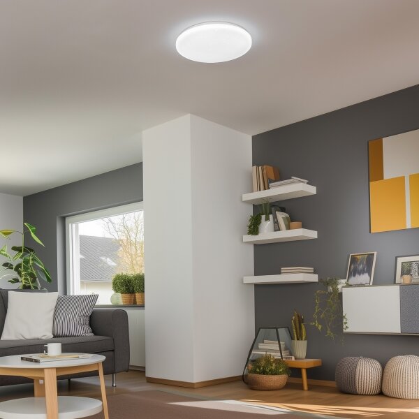 Brilagi - LED stmievateľné stropné svietidlo SMART STARS LED/36W/230V, priemer 48 cm, Wi-Fi Tuya + diaľkový ovládač
