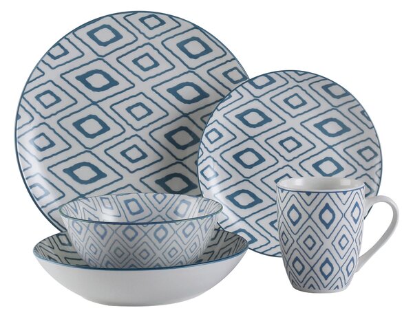 KOMBINOVANÝ SERVIS 30-dielne, porcelán keramika Landscape - Jedálenské sety