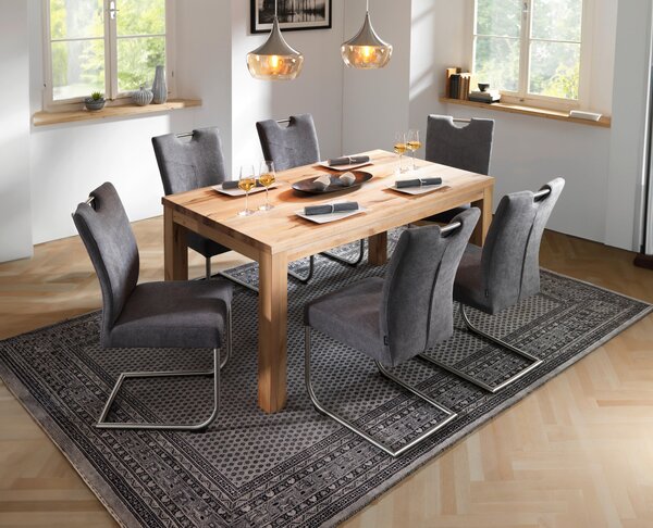 JEDÁLENSKÝ STÔL, divoký jadrový buk, farba buka, 160/90/75 cm Linea Natura - Stoly