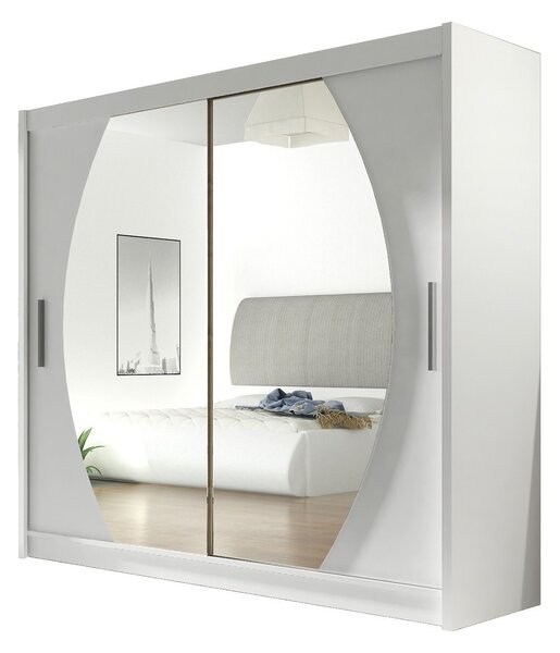 Mirjan24 Skriňa London IV, Farby: kašmír, Osvetlenie: osvetlenie LED RGB - farebné 5903211404498