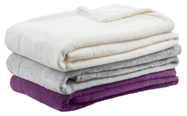 KOŽUŠINOVÁ DEKA, polyester, 150/200 cm Novel - Textil do domácnosti