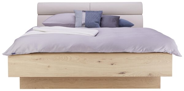 POSTEĽ S NOČNÝMI STOLÍKMI, 180/200 cm, farba duba, piesková Dieter Knoll - Postele