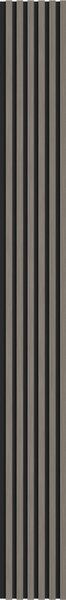 Mexen Lam-B, akustické stenové lamely 275 × 30 cm, HDF doska 4 mm, technická dyha, dub oceľový, S100-275307-3015-006