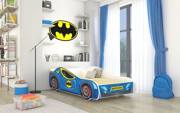 Detská auto posteľ BATCAR Prevedenie: 80 x 160 cm