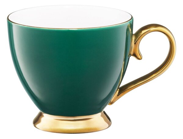 AMBITION Porcelánový hrnček Royal Green-Gold 450 ml