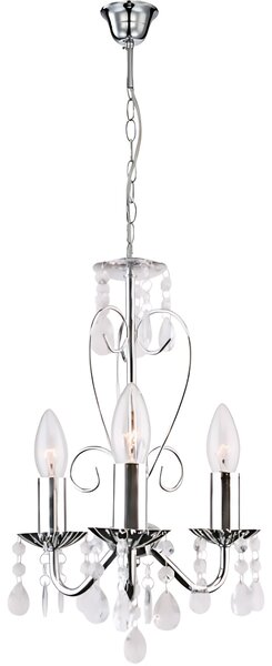 Toolight Toolight, stropné svietidlo 3xE14, EBT011-3CP, chróm, OSW-01246