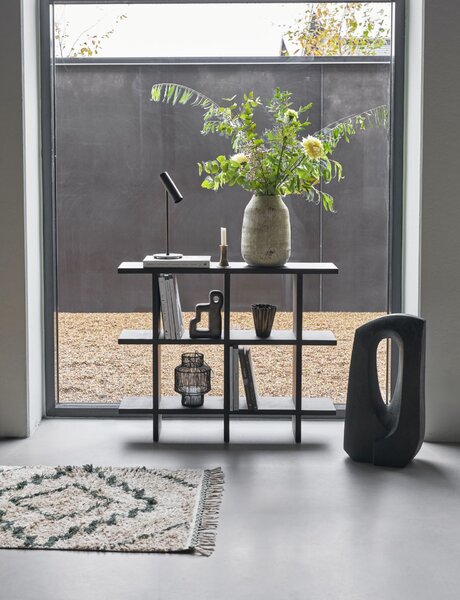 Stolná lampa Norm Black Antique