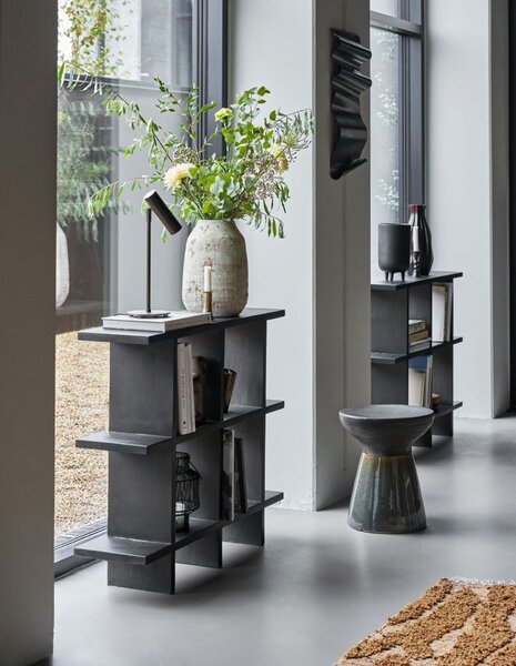 Stolná lampa Norm Black Antique