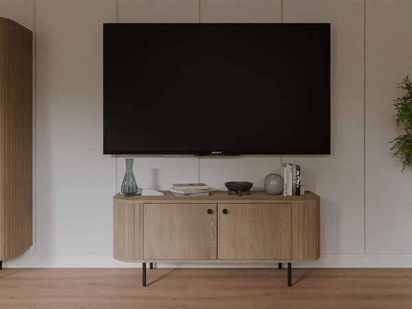 TV stolík Ovalio - dub cremona