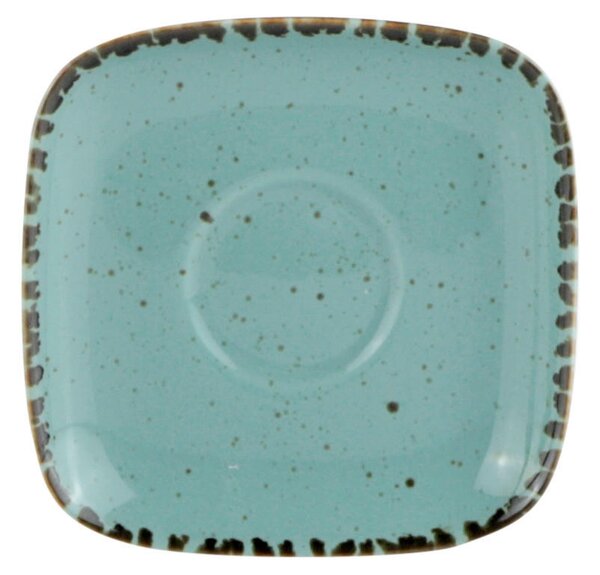 TANIERIK POD ŠÁLKU NA ESPRESSO porcelán keramika 10,5/10,5 cm Landscape - Jedálenské sety