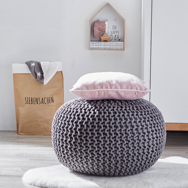 TABURETKA „PUFF“, 55/55/35 cm Linea Natura - Kreslá