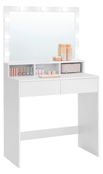 TOALETNÝ STOLÍK, biela, 80/40/140 cm Boxxx - Online Only drobný nábytok, Online Only