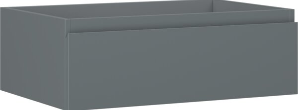 Mexen Orio, kúpeľňová skrinka 70 cm, 1 zásuvka, grafitová matná, 91A10-07023-1-BF66