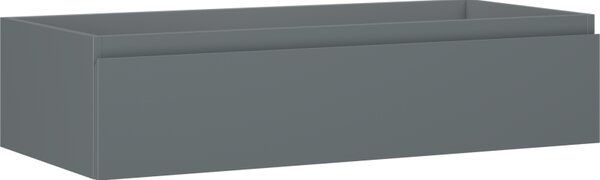Mexen Orio, kúpeľňová skrinka 100 cm, 1 zásuvka, grafitová matná, 91A10-10023-1-BF66