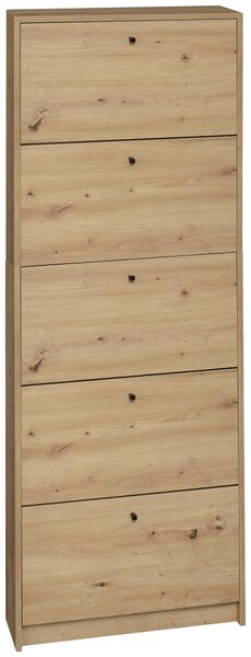 VÝKLOPNÁ SKRINKA NA TOPÁNKY, farba duba, 60/168/16 cm Xora - Online Only drobný nábytok, Online Only