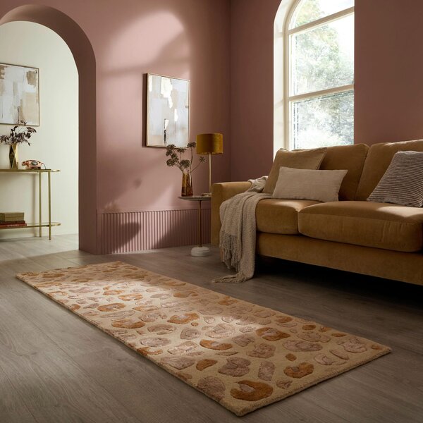 RUČNE TKANÝ KOBEREC, 80/230 cm prírodná farba Flair Rugs - Online Only bytové doplnky, Online Only