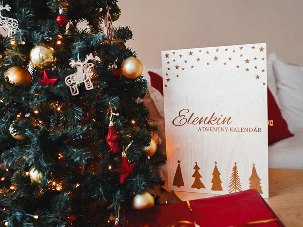 ČistéDrevo Adventný kalendár - krabička