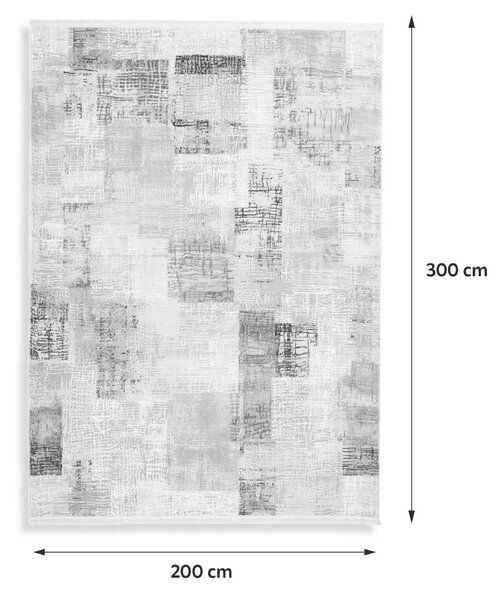 VINTAGE KOBEREC, 200/300 cm, sivá, ružová Kayoom - Online Only bytové doplnky, Online Only