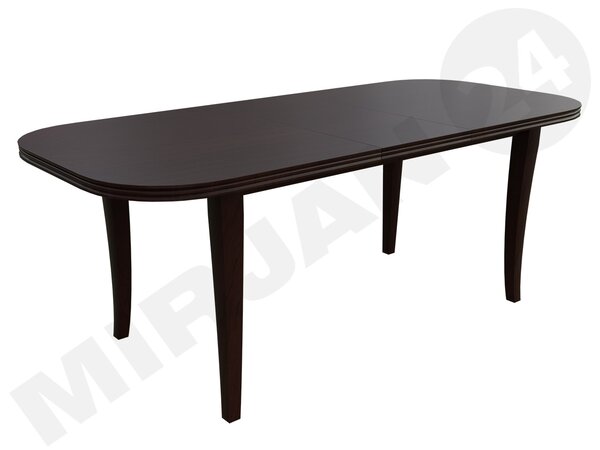 Mirjan24 Rozkladací stôl A2 90x160x200, Morenie: orech 5902928622065