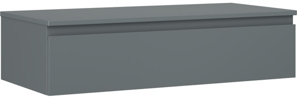 Mexen Orio, kúpeľňová skrinka 100 cm s hornou časťou, 1 zásuvka, grafitová matná, 91A10-10023-1-BFC66