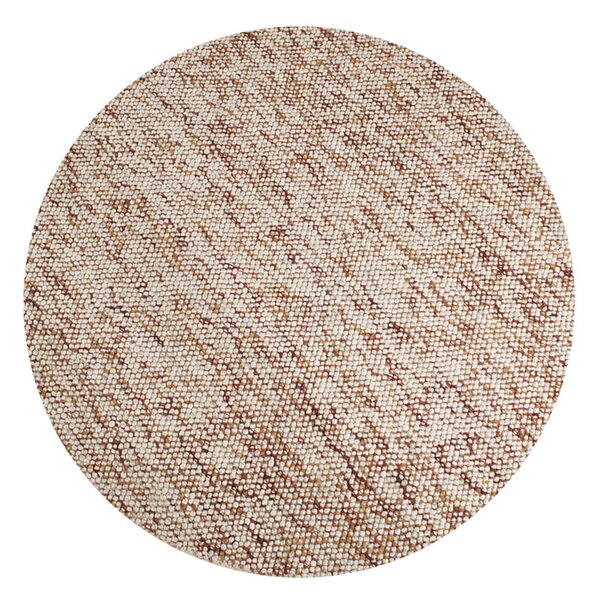 OXFORD béžový RUST okrúhly koberec