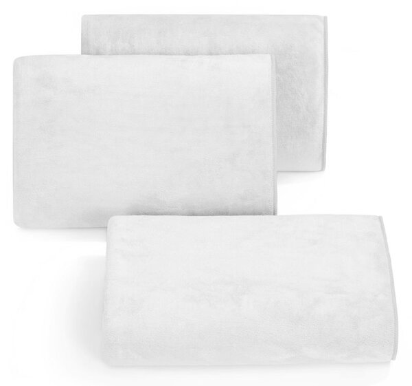 Biely rýchloschnúci športový uterák AMY Rozmer: 50 x 90 cm