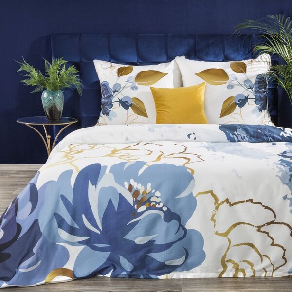 Farebné posteľné obliečky KERRY z vysoko kvalitného bavlneného saténu 140x200 cm, 70x90 cm