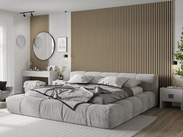 Mexen Lam-B, akustické stenové lamely 275 × 30 cm, HDF doska 4 mm, technická dyha, dub pieskový, S100-275307-3015-001