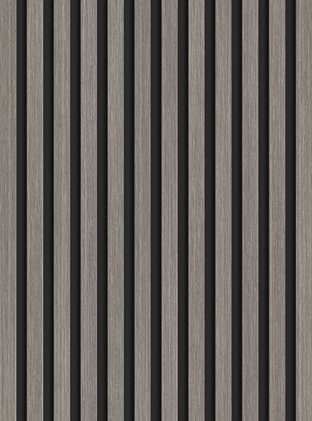 Mexen Lam-B, akustické stenové lamely 275 × 30 cm, HDF doska 4 mm, technická dyha, dub striebristý, S100-275307-3015-007