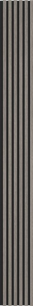 Mexen Lam-B, akustické stenové lamely 275 × 30 cm, HDF doska 4 mm, technická dyha, dub striebristý, S100-275307-3015-007