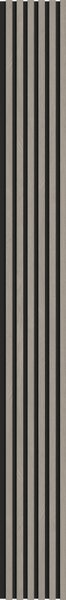 Mexen Lam-B, akustické stenové lamely 275 × 30 cm, HDF doska 4 mm, technická dyha, dub popolavý, S100-275307-3015-005