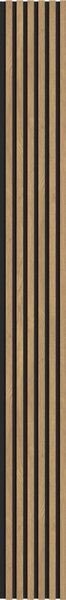 Mexen Lam-B, akustické stenové lamely 275 × 30 cm, HDF doska 4 mm, technická dyha, borovica klasická, S100-275307-3015-012