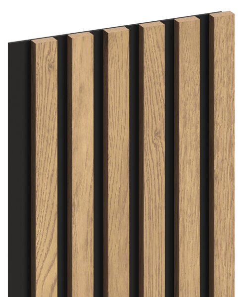Mexen Lam-B, akustické stenové lamely 275 × 30 cm, HDF doska 4 mm, technická dyha, borovica klasická, S100-275307-3015-012
