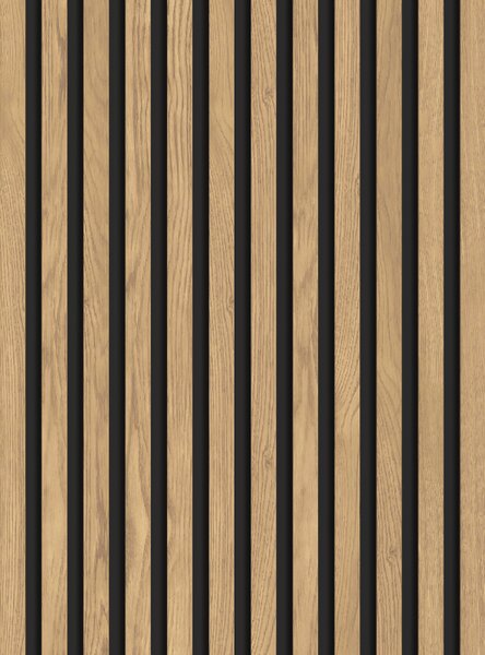 Mexen Lam-B, akustické stenové lamely 275 × 30 cm, HDF doska 4 mm, technická dyha, borovica klasická, S100-275307-3015-012